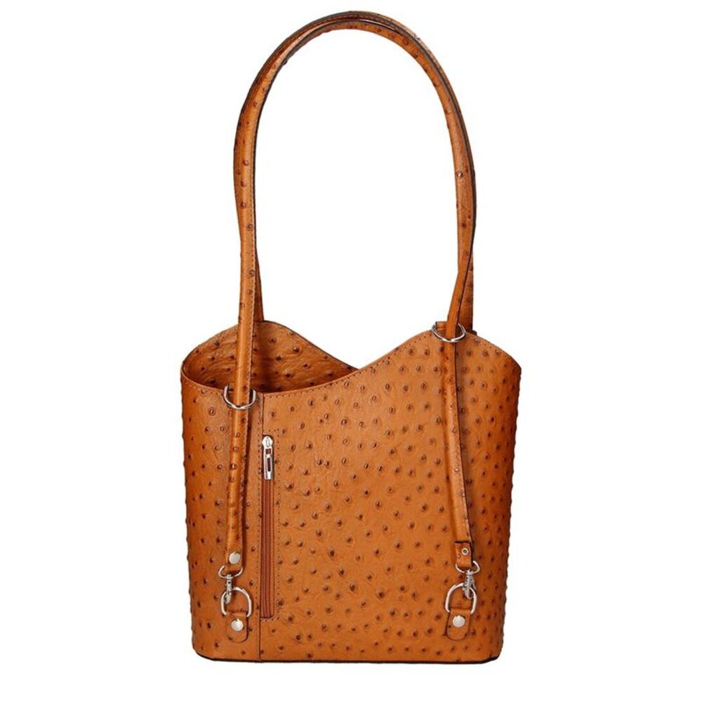 Chiara Ferretti Leather Shopper Tote, Brown